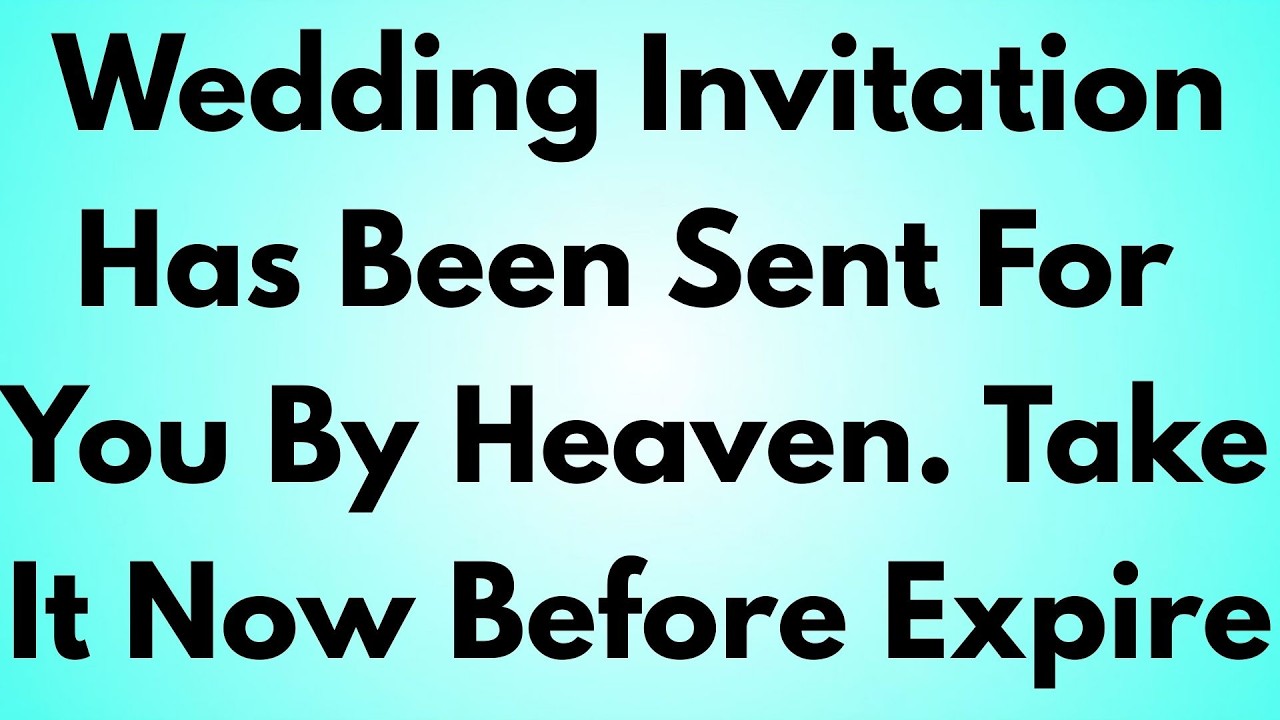 🔴 ONLY 2 MINUTES LEFT — ARCHANGEL MICHAEL SAYS: HEAVEN HAS RELEASED YOUR SECRET WEDDING INVITATION…