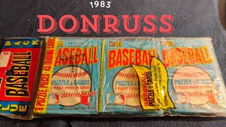 1983 Donruss Baseball Rip  - Another Big 3 Rookie????