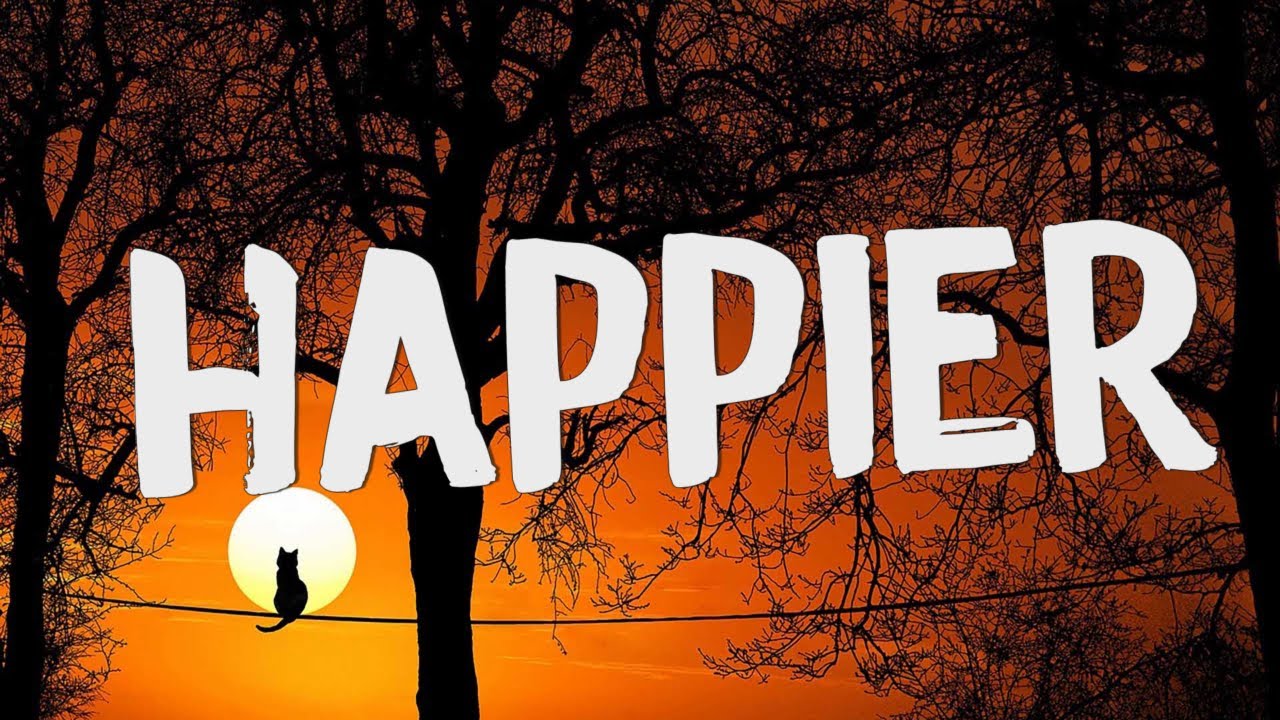 happier - Olivia Rodrigo (Lyric Video) || Madison Beer,Jamie Miller,...