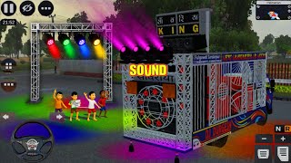 Loading Indian dj Truck game ! Dj truck game bus Simulator Indonesia ! Bussid mod ! Hindi remix dj  screenshot 1