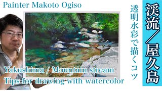 Yakushima / How to draw beautiful water] Yakushima / Mountain