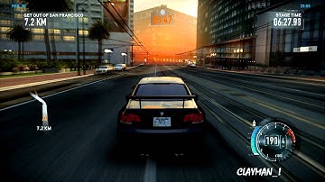 NFS: The Run - GAMEPLAY - with BMW M3 GTS [Full HD] (PART 2)