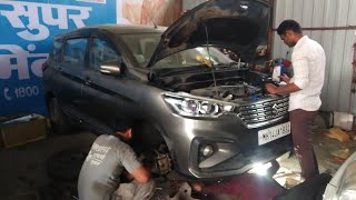 Ertiga vibration problem | Ertiga complete Service | clutch plate change | suspention overall