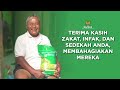 Terima kasih atas zakat infak dan sedekah anda melalui baznas