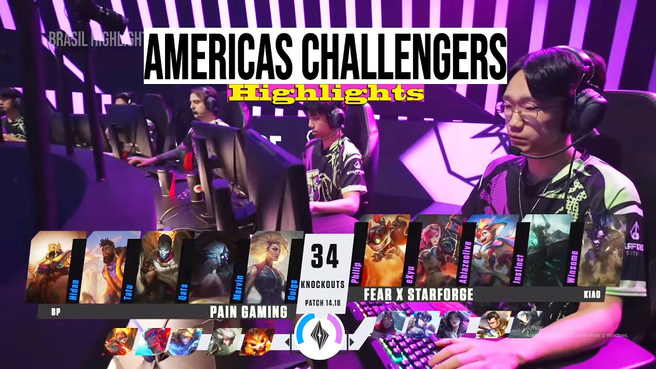paiN Academy x Fear Starforge 01/MD3 | Americas Challengers | Highlights