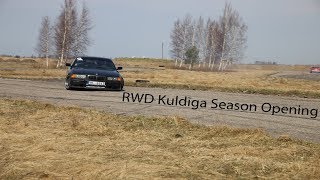 BMW E36 318IS Drift in track | RWD Kuldīga Season Opening 2018 | Cockpit view.