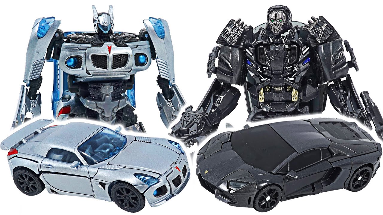 Transformers studio series Lockdown VS Jazz! Transform into a super car! | DuDuPopTOY