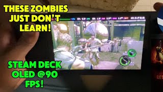 These Zombies Just Don't Get it! | Steam Deck OLED POV Gameplay | Resident Evil 5