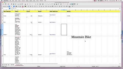 LibreOffice Calc Quick Videos: Text box overview