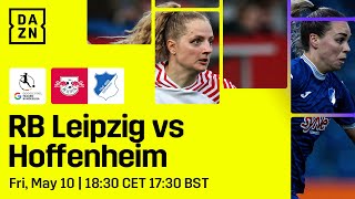 Rb Leipzig Vs Hoffenheim Frauen Bundesliga 2023-24 Matchday 21 Full Match