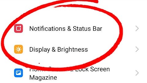 OPPO A1K Notification Problem Setting