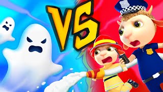 Ghosts vs Rescue Team | Super Mission &amp; Kids Adventures | Dolly and Friends 3D | Funny Episodes