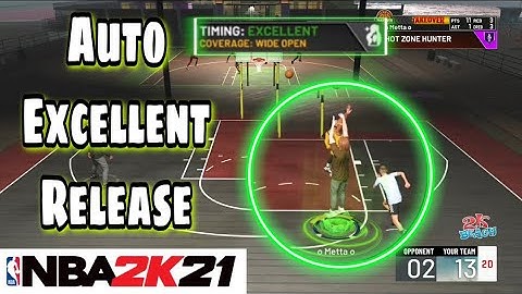 NBA 2K21 Best JumpShot Auto Excellent Release Mod Script #nba2k21