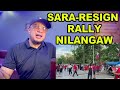 Vp sara resign rally nilangaw