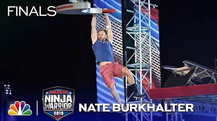Nate Burkhalter's Slick Stage 2 Run - American Ninja Warrior Vegas Finals 2019