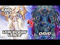 Voiceless voice vs ddd  high rated  yugioh tcg  db april 2024