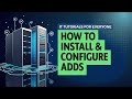 💻 AD DS Tutorial Part 1 | Install Active Directory & Configure Reverse DNS | Windows Server 2022