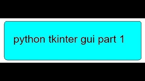 Python tkinter  tutorial in hindi | part 1 #indiancybereducation #pythongui #python