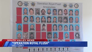 77 arrested after operation ‘Royal Flush,’ Kings County Sheriff says