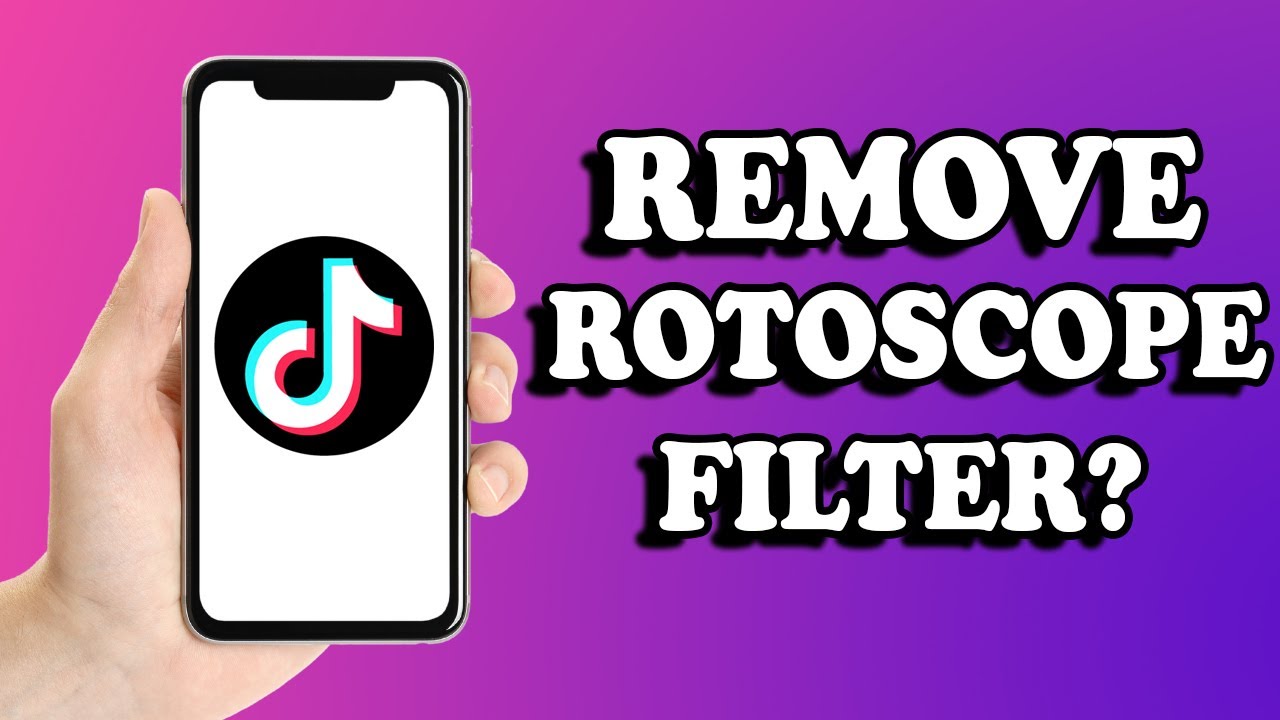 Is It Possible To Remove Rotoscope Filter How To Remove Rotoscope