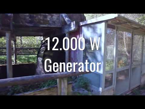 Thumbnail for Hydro electric water wheel with generator in Egloffstein