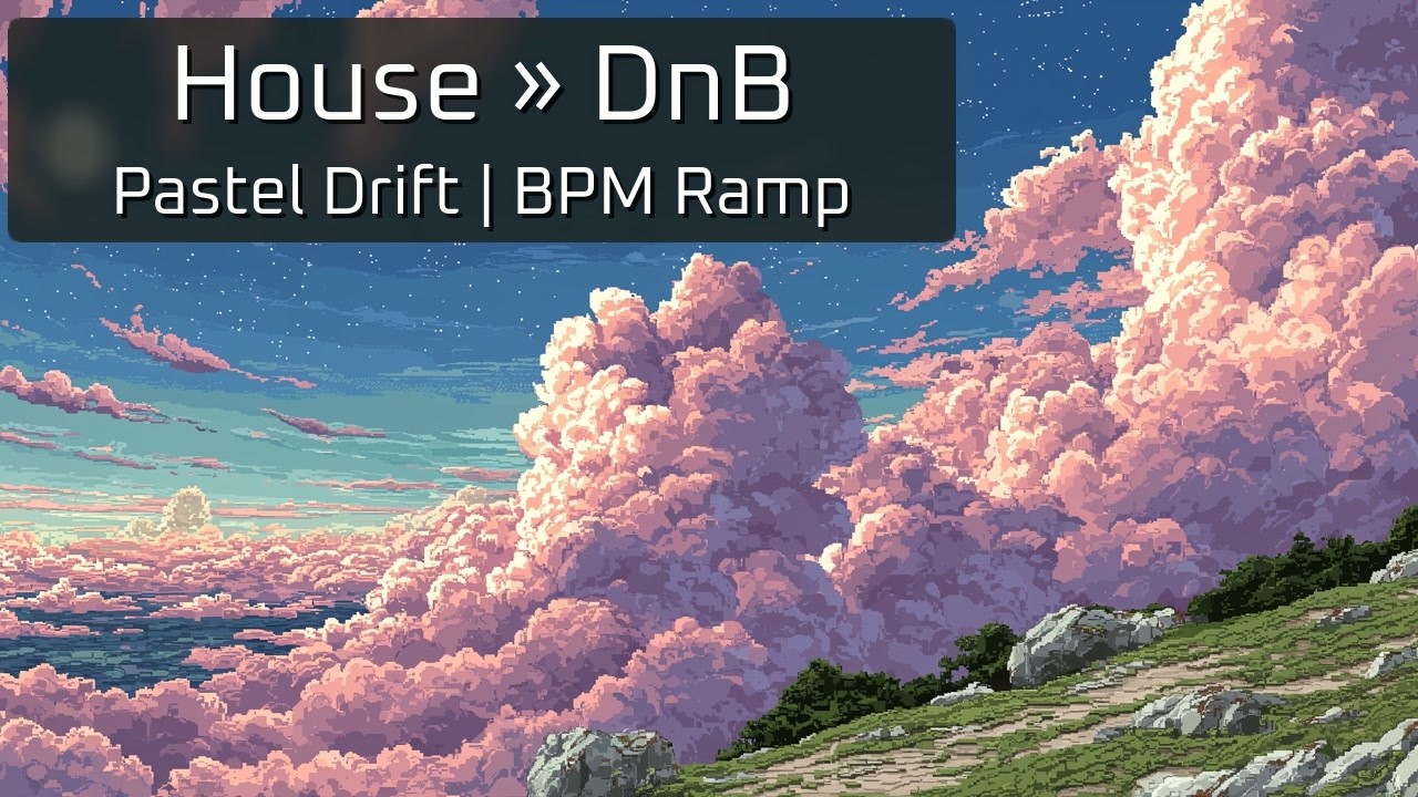 Club Minimal Tech House → Acid House → Acid DnB → DnB | Mix | Pastel Drift | WarpMix EP14