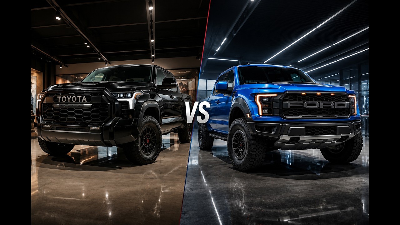 2026 Toyota Tundra V8 vs Ford Raptor 😱 Ultimate Truck Battle
