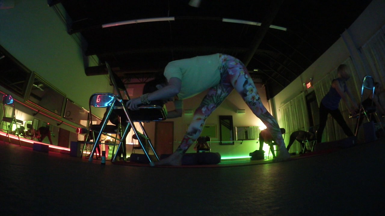 Candlelight yoga at Energy YouTube