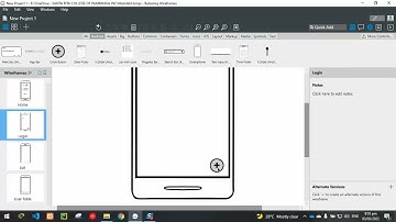 How to Create User Interface for Mobile (Android) using Balsamiq Wireframes