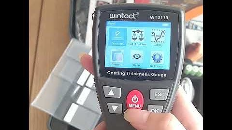 Thickness Gauge-colored display WT2110