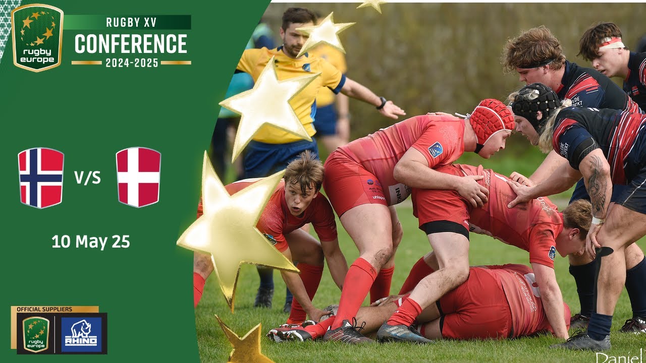 NORWAY v DENMARK - RUGBY EUROPE CONFERENCE 2024/25 - YouTube