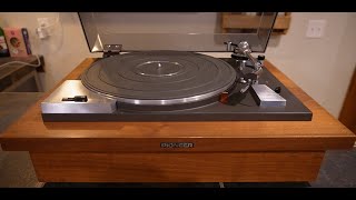 Vintage Turntable Review: 1971 Pioneer PL 50 Auto-Return Turntable...Good But Not Great Turntable