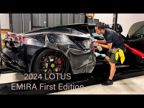 2024 Lutos Emira 1 First Edition – Gloss to Matte PPF Conversion