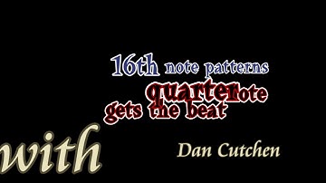 Counting 16th notes in actual music (where the quarter note gets the beat)