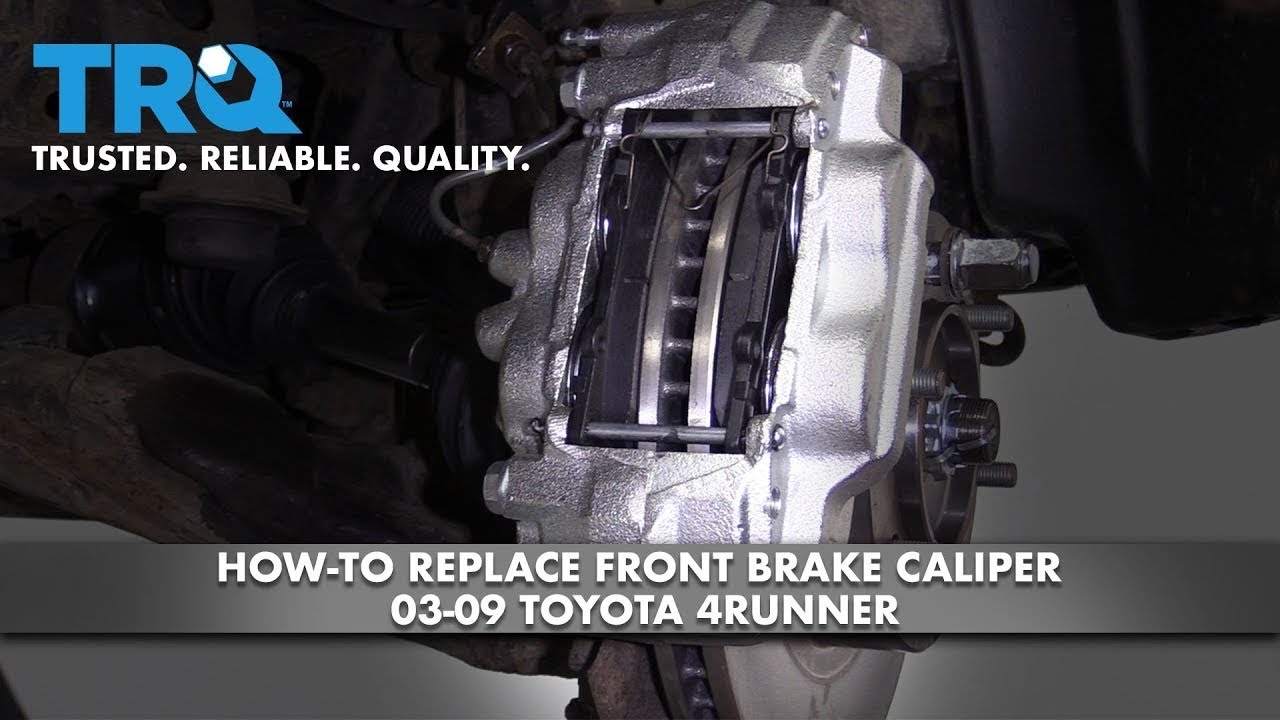 How to Replace Front Brake Caliper 2003-09 Toyota 4Runner | 1A Auto