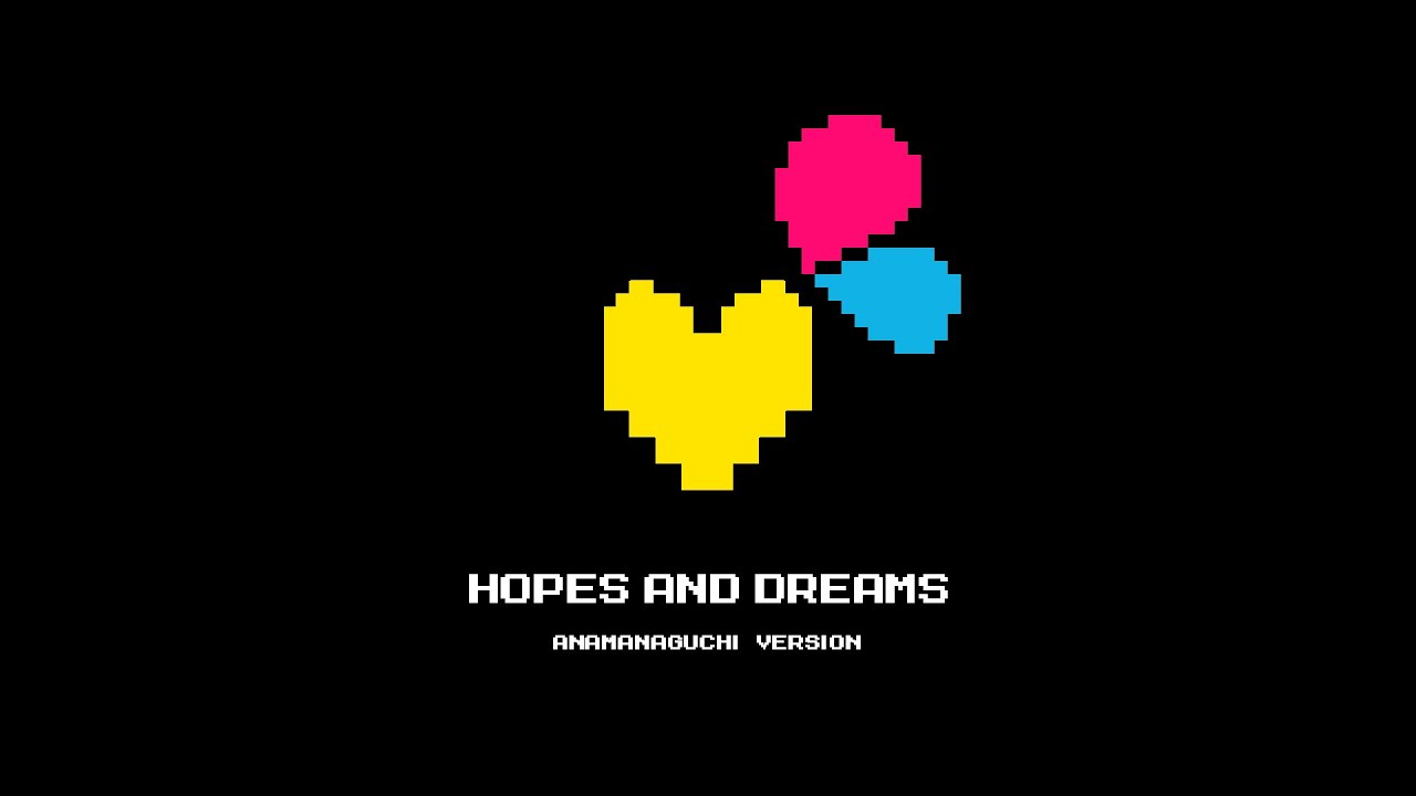 ANAMANAGUCHI - HOPES AND DREAMS  | UNDERTALE | (YTP LIVE VISUALS)