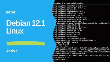 How to install Ansible in Debian 12 bookworm — Ansible install