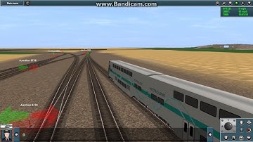 Trainz 12 Metrolink and Metra on my fictional Route