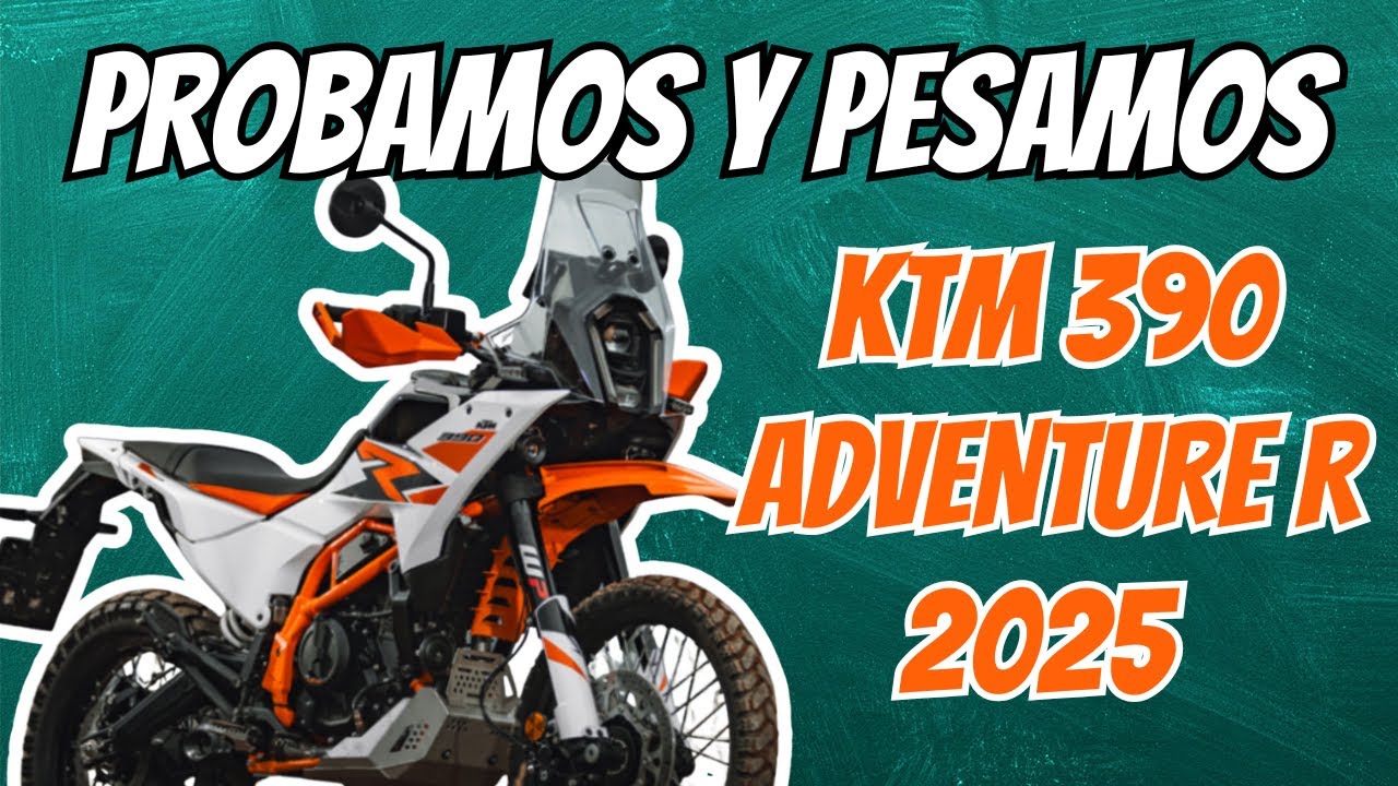 KTM 390 ADVENTURE R 2025 | LA PROBAMOS Y PESAMOS con Xavi Galindo | Tragando Polvo EP3 T2