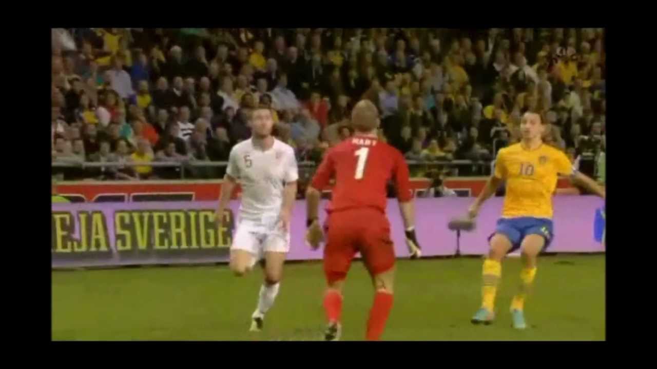 Zlatan 4 Goals Vs England