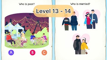 Braindom 2: Who is Lying? Fun Brain Teaser Riddles Level 13 - 14 (iOS, Android)