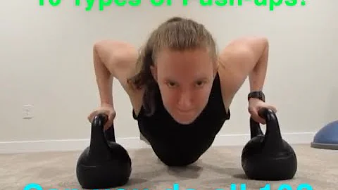 10 Pushup variations! (easy to hard)