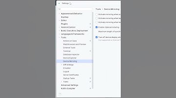 Device MIRRORING in Android Studio #shorts #android #mirroring #android