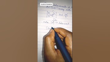 ACT/SAT math preparation Day 16! matrix determinant! grade 10 11 12 and college math #actmath #sat