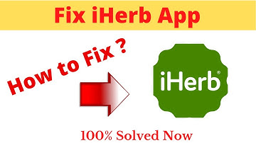 How to Fix iHerb App Not Working Problem Android & Ios - Not Open Problem Solved | AllTechapple