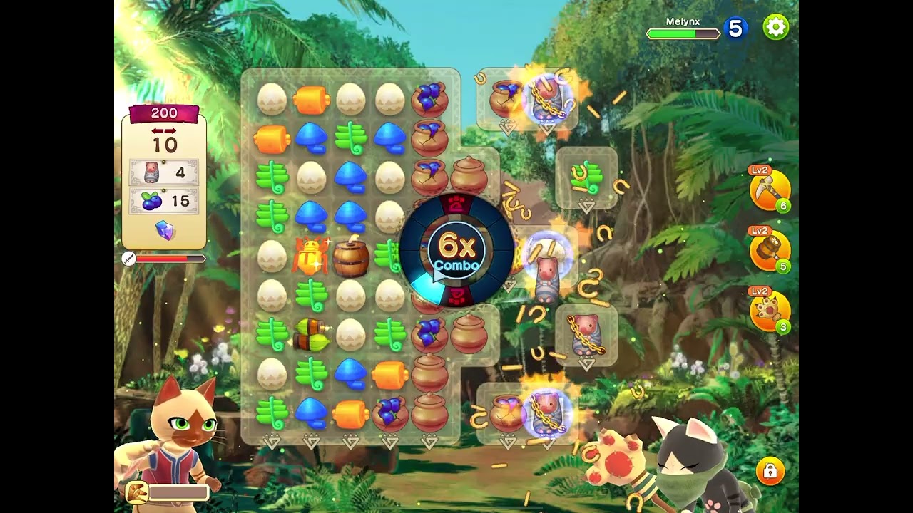 Monster Hunter Puzzles - Quest 200 vs. Melynx