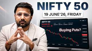 Copy my Nifty Analysis for Tomorrow 19 June without paying ₹10 lakhs in Indian Stock Market