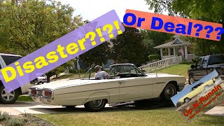 1964 Ford Thunderbird Convertible - Did I Buy A Junker!!! Can I Fix It??? 1964 Ford Thunderbird Convertible Award Winning Ground Up Restoration Wow On Auction At Bat