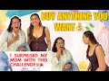 I surprised my MOM❤️with this challenge | BUY💸 anything you want | Shaurya Singh | Fun | Shopping 