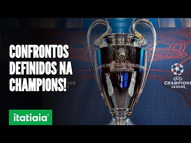 Champions League: Confrontos das quartas de final definidos